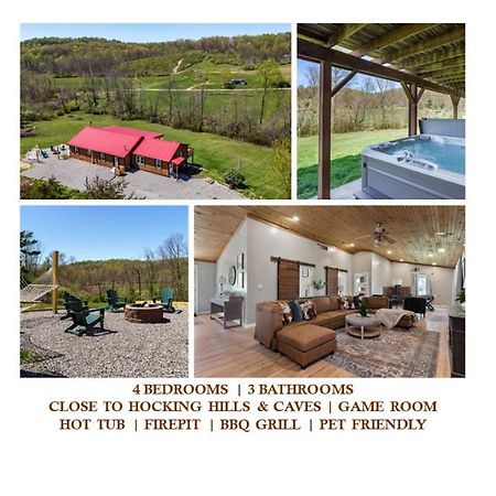 Spacious Cabin Near Hocking Hills And Caves With Hot Tub And Firepit Laurelville Kültér fotó